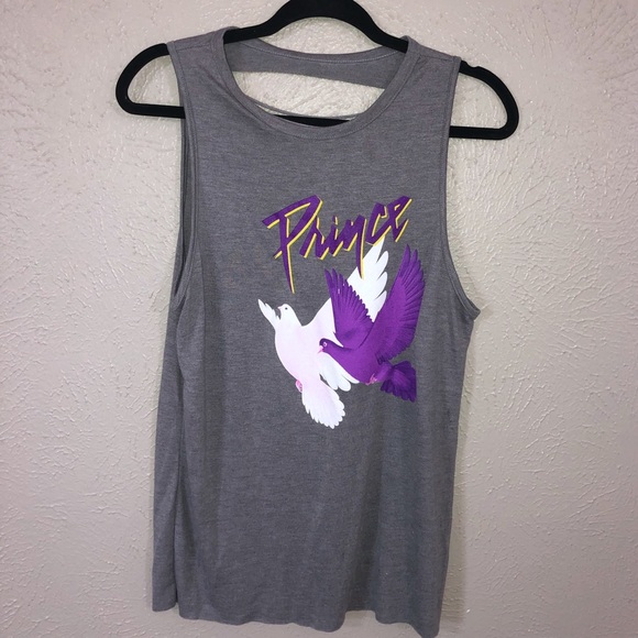 Sold! Prince Distressed purple rain Doves Tank 🕊 - Picture 1 of 5